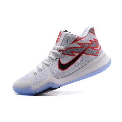 Nike Erkek Kyrie 3 Beyaz / Gri Basketbol Ayakkabısı Türkiye - 9EG9JX6U